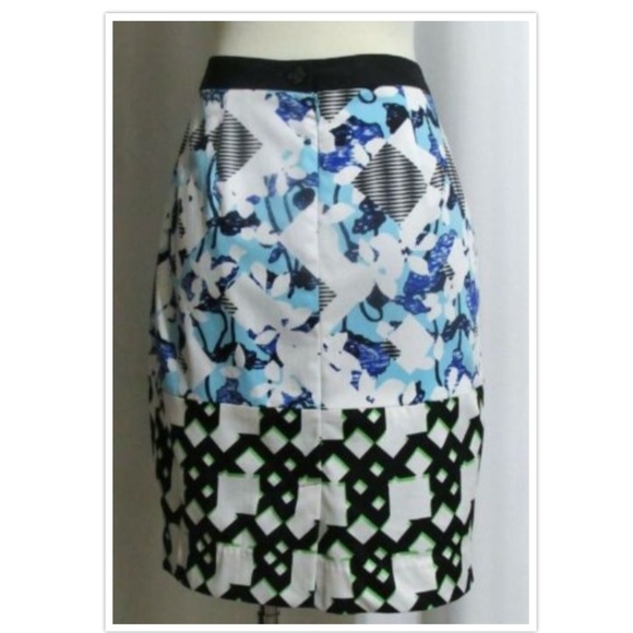 NEW PETER PILOTTO DESIGNER DUO PATTERN SKIRT 6 - Picture 4 of 5